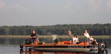 Wypoczynek nad jeziorem powidzkim z bezpośrednim dostępem do wody - Agroturystyka Powidz noclegi